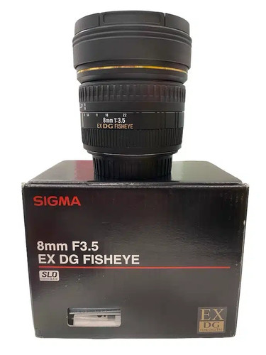 Sigma 8mm dg - f3.5, fisheye