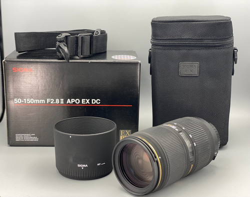 Sigma apo 150mm f 2 - dc, 50-150mm