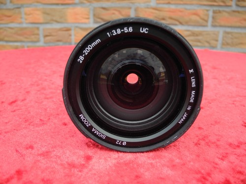 Sigma zoom 200mm 8 5 - sigma, uc