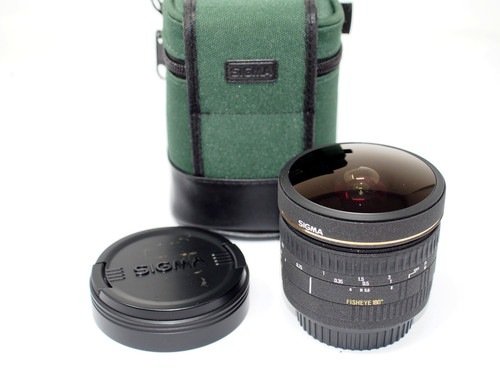 Obiettivo sigma 8mm ex - obiettivo,