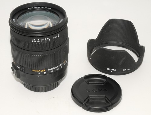 Sigma 6 18 125mm - dc, 3.8-5.6/18-125mm