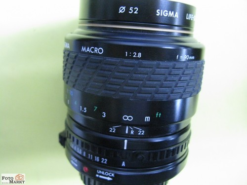 Sigma macro f - 2,8/90, mm